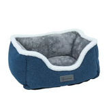 Hot Sale Linen Plush Square Luxury Waterproof Soft Pet Sofa Bed Outdoor