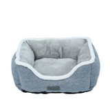 Hot Sale Linen Plush Square Luxury Waterproof Soft Pet Sofa Bed Outdoor