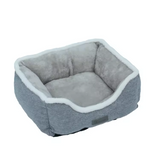 Hot Sale Linen Plush Square Luxury Waterproof Soft Pet Sofa Bed Outdoor