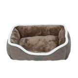 Hot Sale Linen Plush Square Luxury Waterproof Soft Pet Sofa Bed Outdoor