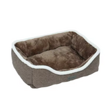 Hot Sale Linen Plush Square Luxury Waterproof Soft Pet Sofa Bed Outdoor