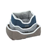 Hot Sale Linen Plush Square Luxury Waterproof Soft Pet Sofa Bed Outdoor