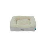 Custom Luxury Premium High Quality Linen Plush Square Dog Sofa Bed