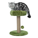 Custom High Quality Designer Personalized Green Plush Cat Tree Tower