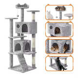 Modern Extra Large Big Cat Activity Climbing Tree House Tower