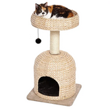 Custom Rattan Paper Rope Scratcher Houses Tower Cats Tree