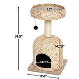 Custom Rattan Paper Rope Scratcher Houses Tower Cats Tree