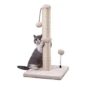 Modern Simple Cream Plush Smaller Cat Activity Climbing Multilayer Tree Tower