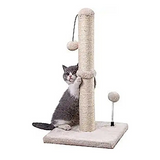 Modern Simple Cream Plush Smaller Cat Activity Climbing Multilayer Tree Tower