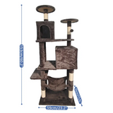 Custom Cat Scratch Post Tree Scratcher Tree Tower With Hammock Bed