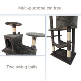 Custom Cat Scratch Post Tree Scratcher Tree Tower With Hammock Bed