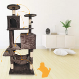 Custom Cat Scratch Post Tree Scratcher Tree Tower With Hammock Bed