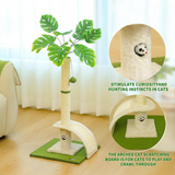 Cat Scratching Post With Sisal Rope For Indoor Use With Hanging Ball