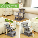 3-Tier Stair Cat Scratching Post Cat Steps For High Beds Or Sofas