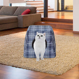 Custom Comfortable High Quality Plaid Cat Bed Cave Nest