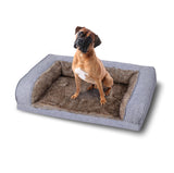 Fluffy Orthopedic Memory Foam Pet Mattress Luxury Dog Bed