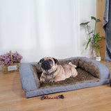 Fluffy Orthopedic Memory Foam Pet Mattress Luxury Dog Bed