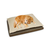 Factory Plush Orthopedic Memory Foam Pet Bed With Removable Washable Cover