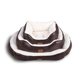 Removable Cushion Washable Cute Design Plush Pillow Hundebett Pet Bed