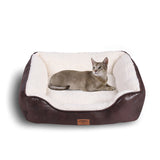 Removable Cushion Washable Cute Design Plush Pillow Hundebett Pet Bed