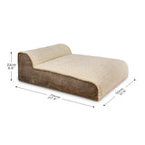 Good Quality Square Non Slip Orthopedic Dog Bed With Pillow