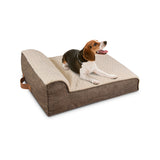 Good Quality Square Non Slip Orthopedic Dog Bed With Pillow