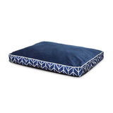 Customized Minimalist Geometric Stripes Rectangle Orthopedic Memory Foam Dog Bed