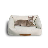 Manufacture Square Lucxury Pet Travel Canvas Fabric Pet Sofa Bed