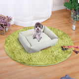 Manufacture Square Lucxury Pet Travel Canvas Fabric Pet Sofa Bed