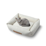 Manufacture Square Lucxury Pet Travel Canvas Fabric Pet Sofa Bed