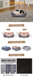 Hot Sale Removable Cover Cushions Washable Pet Beds Couch