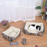 Luxury Cushion Pet Beds Lamb Plush Warm Comfortable Pet Sofa