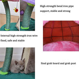 High Quality Furniture Mushroom Flower Cat Tree Tower