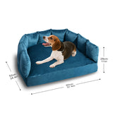Canvas Luna Sofa Orthopedic Cushion Memory Foam Pet Mattress