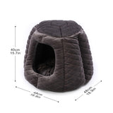 Custom Luxury Cat Cave Sleeping Beds Pet House For Indoor Cats