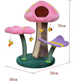 High Quality Furniture Mushroom Flower Cat Tree Tower
