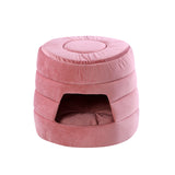 Eco Friendly Comfortable Fancy Luxury Pet Cave Large Bed