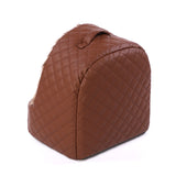 Semi-enclosed plush warm pet bed with removable cushion