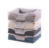 Hot Selling Luxury Folding Easy Clean Zipper Dog Orthopedic Memory Foam Beds