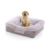 Hot Selling Luxury Folding Easy Clean Zipper Dog Orthopedic Memory Foam Beds