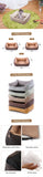 Custom Top Selling High Quality Soft New Arrival Dog Bed Plush Cushion